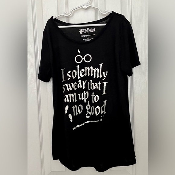 HARRY POTTER KIDS TEE, BLACK, size large - Picture 1 of 5